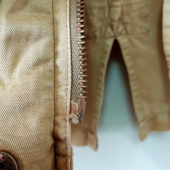 Roots Canada Women Utility Jacket Small Tan Button Cargo Hooded Lightweight - Picture 7 of 16